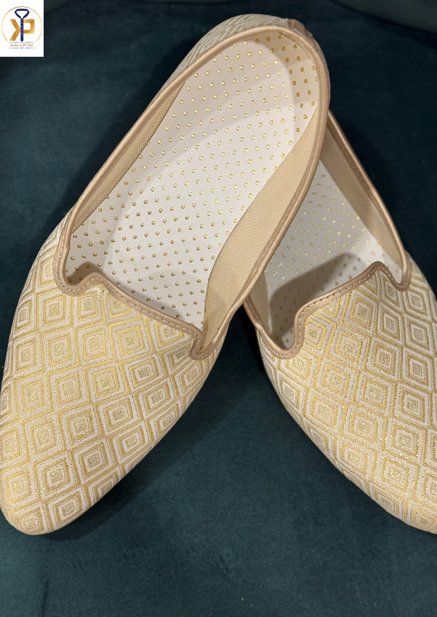 KPL0014 Gold Jutti For Men - Kurtapyjama.ca