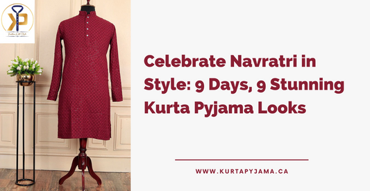 Celebrate Navratri in Style: 9 Days, 9 Stunning Kurta Pyjama Looks