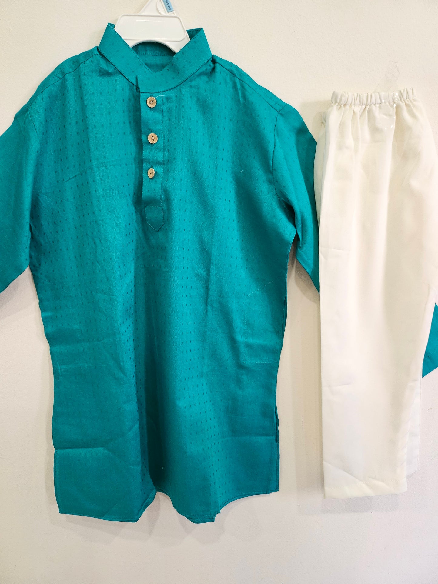 blue kurta pyjama 5-6y