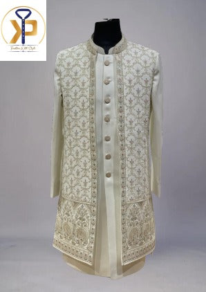 wedding sherwani set for men