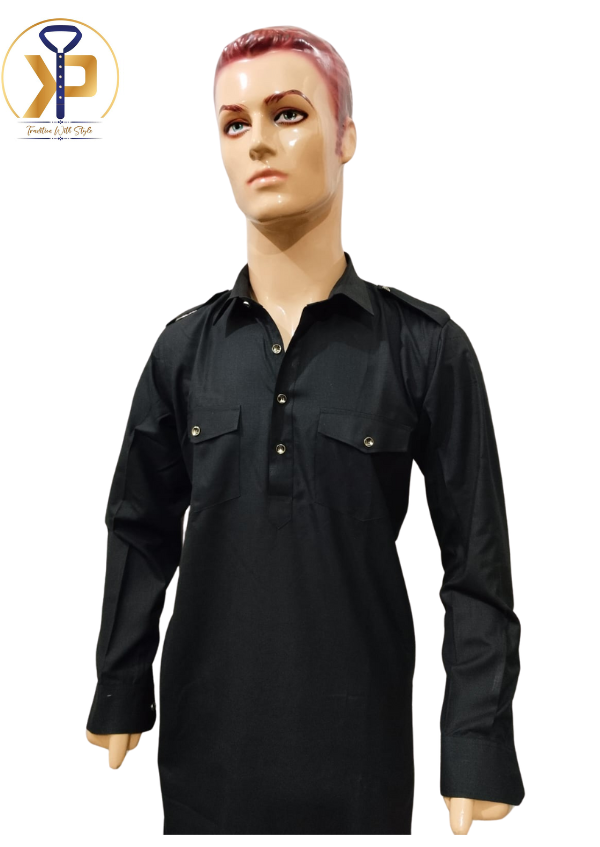 Pathani Suit For Men Black Men s Kurta Pathani Set Kurtapyjama