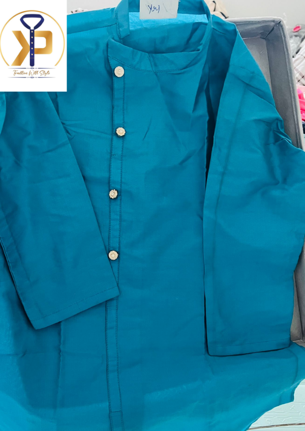 blue kurta for kids