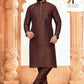 KPC1026 Brown Kurta Pyjama Set