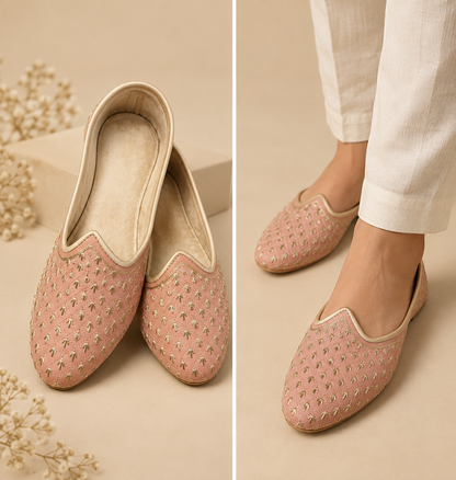 KPL0086 Rose Gold Jutti for Men