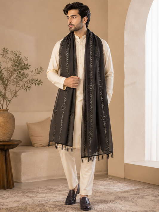Black Stole For Men