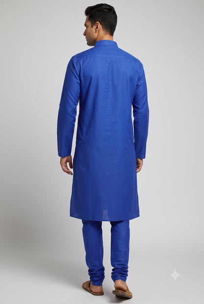 KPC1073 Dark Blue Kurta Pyjama Set