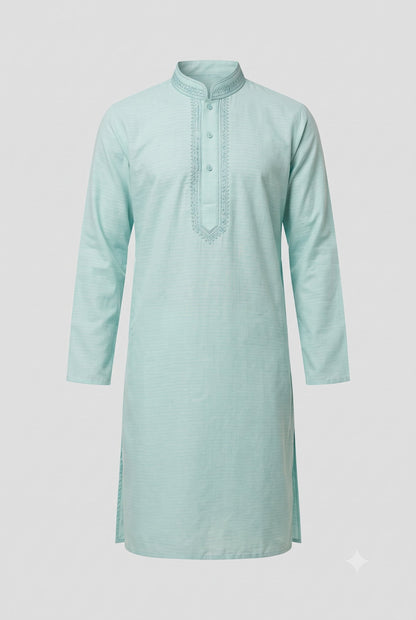 KPC1075 Light Blue Kurta Pyjama Set