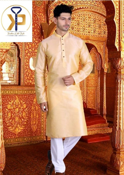 Kurta Pyjama Set Peach Color 