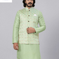 light green nehru jacket