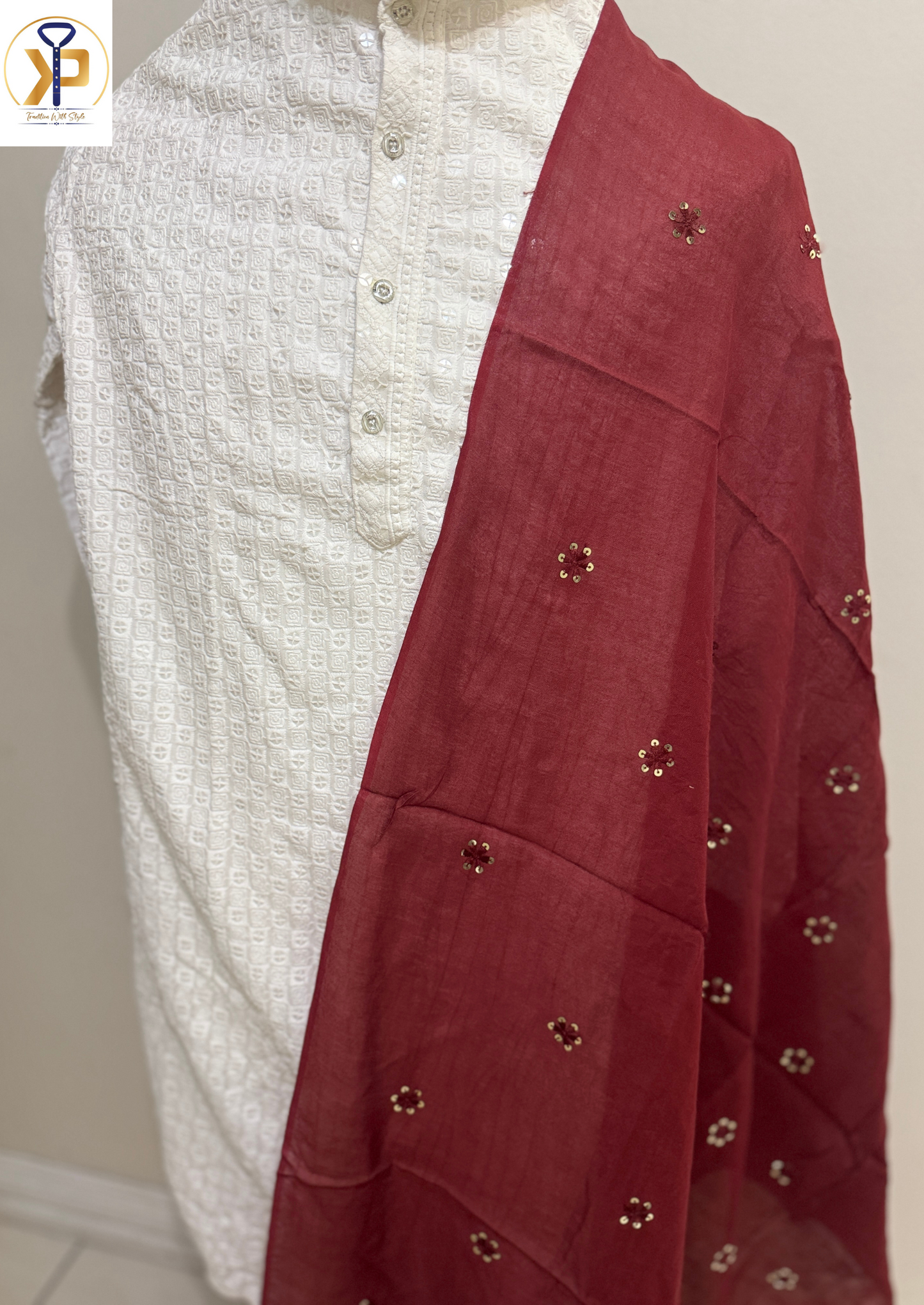 KPSH0105 Maroon Stole