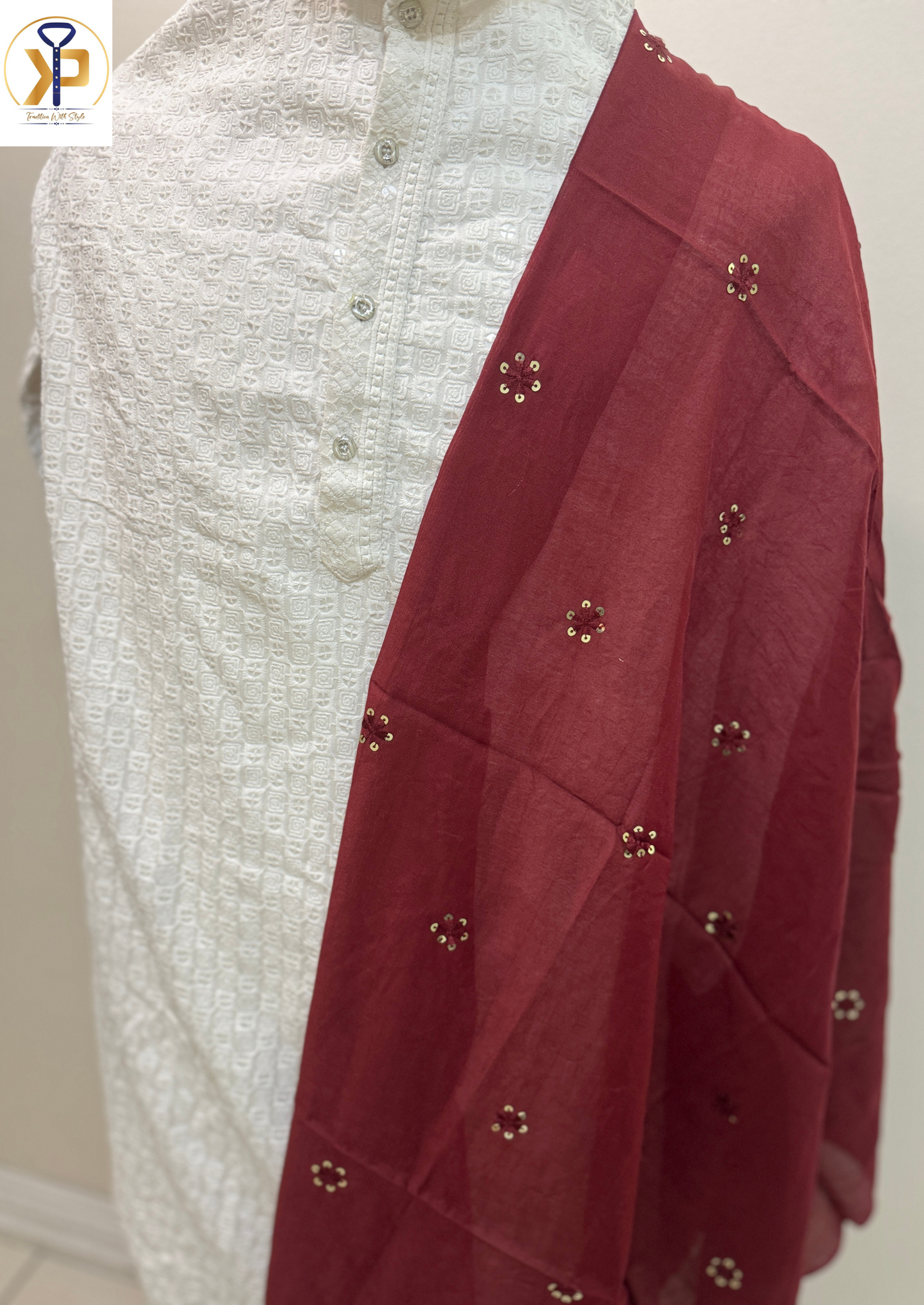 KPSH0105 Maroon Stole