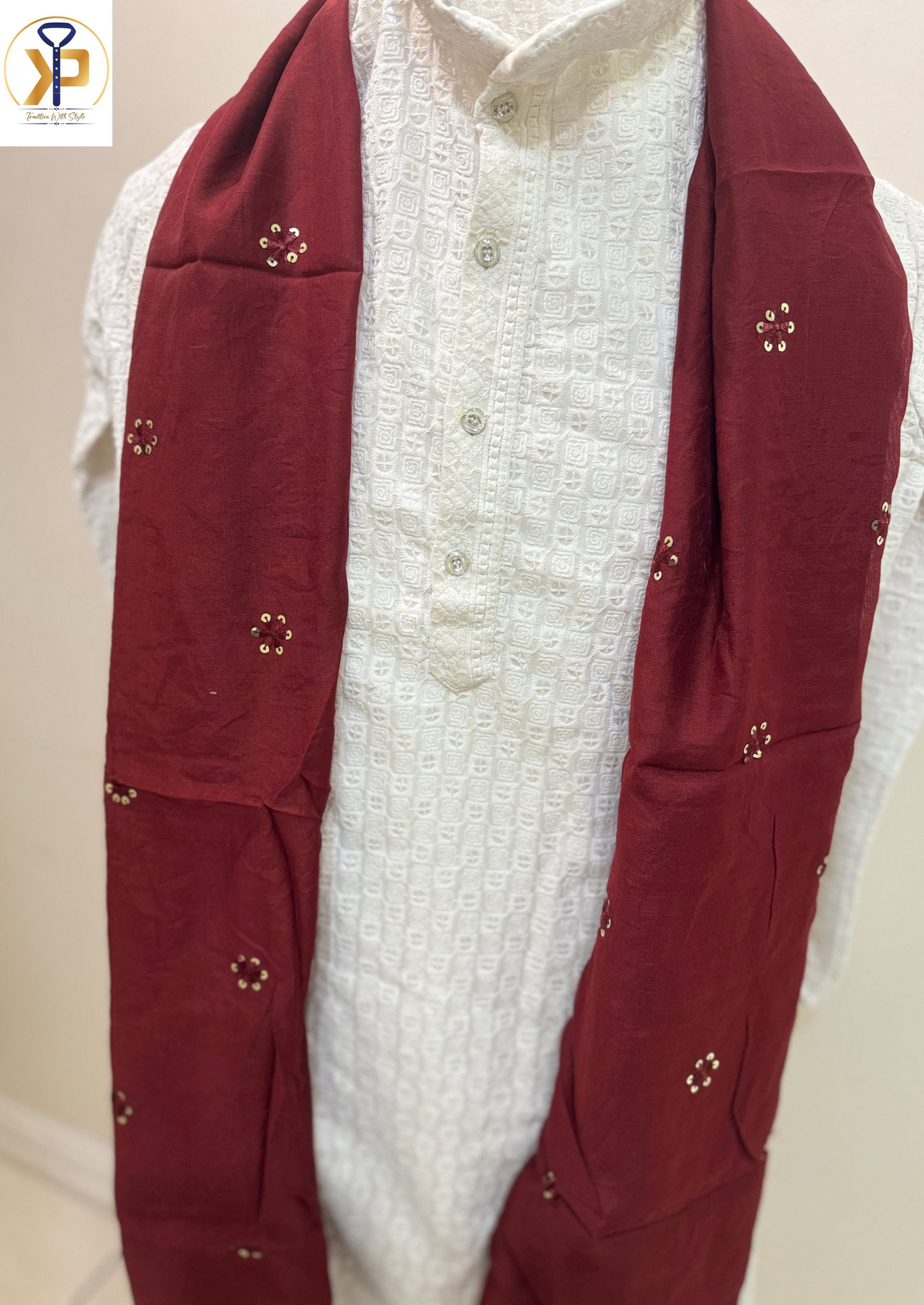 KPSH0105 Maroon Stole