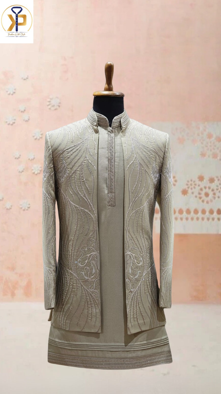 indo western sherwani