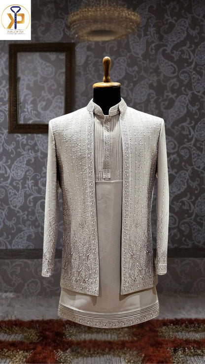 indo western sherwani for men