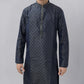 KPD5066 Navy Blue Designer Kurta Pyjama Set