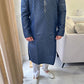 KPD5066 Navy Blue Designer Kurta Pyjama Set