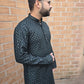 KPD5055 Dark Green Kurta Pyjama For Men