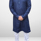 KPD5067 Dark Blue Kurta Pyjama Set