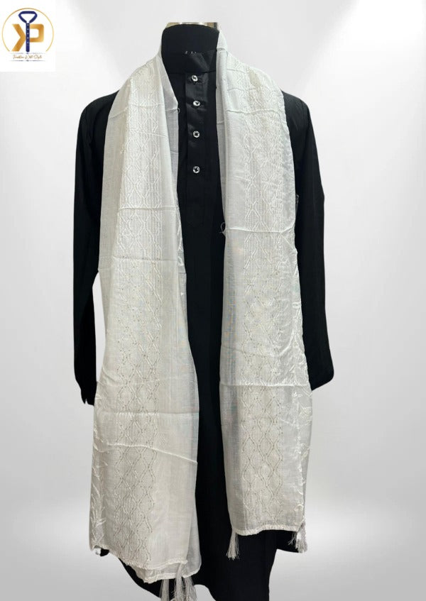 white stole for men