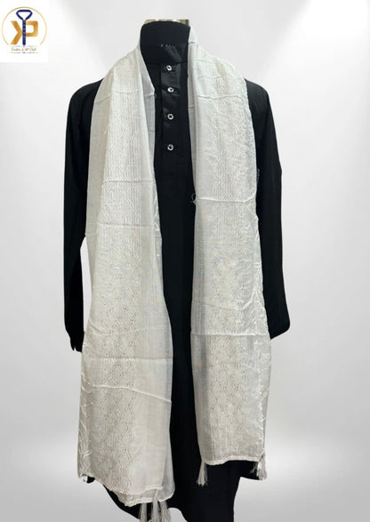 white stole for men