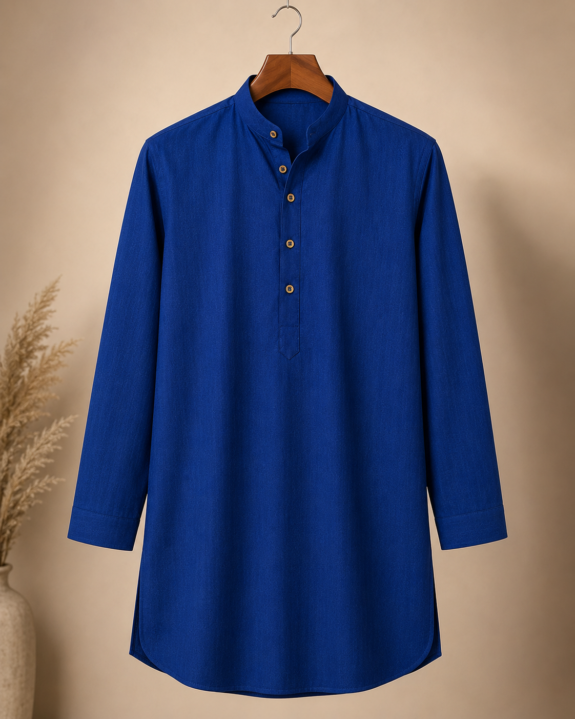 KPSK1013 Dark Teal Plain Kurta