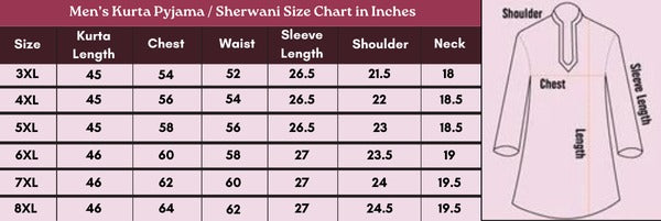 KPD5010 Plus Size Designer Nehru Jacket For Men