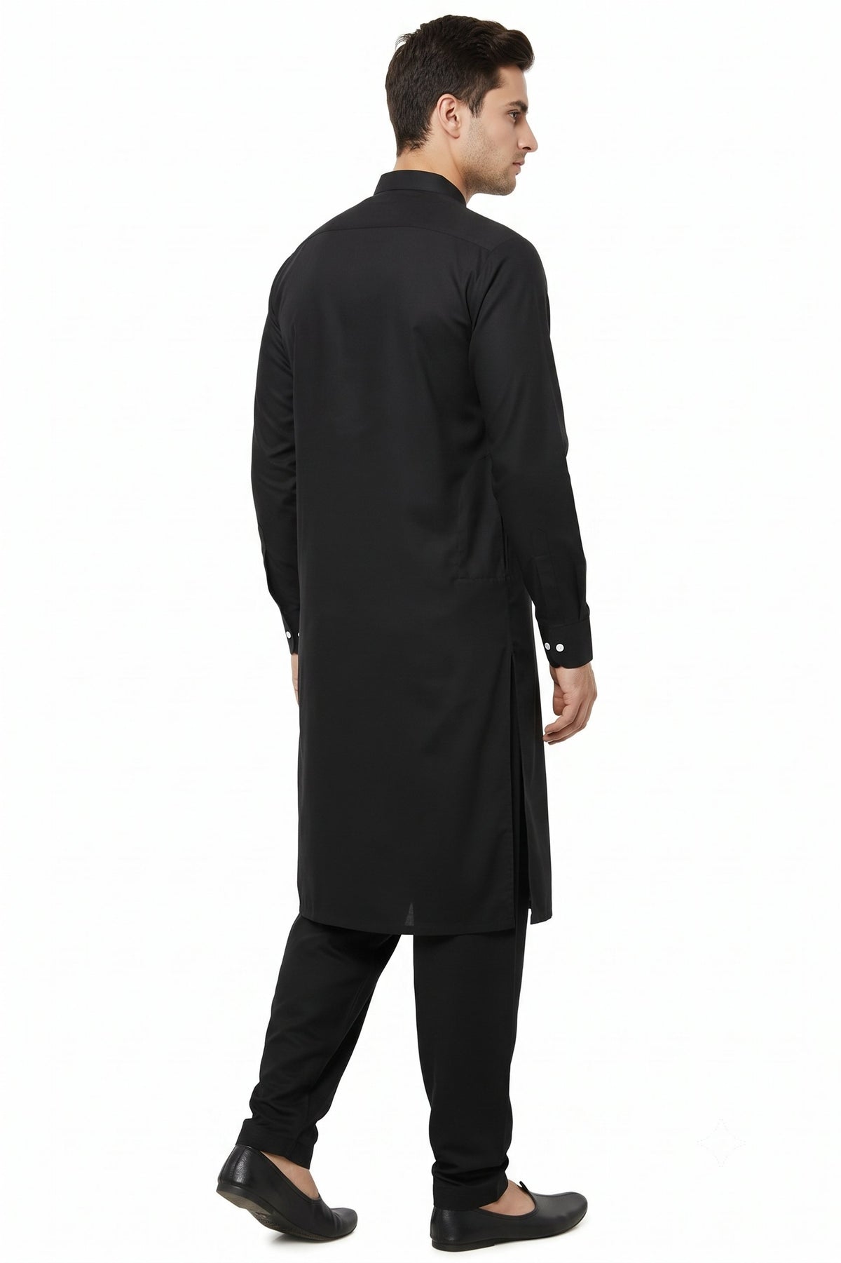 KPC1030 Black Kurta with Straight Pyjama