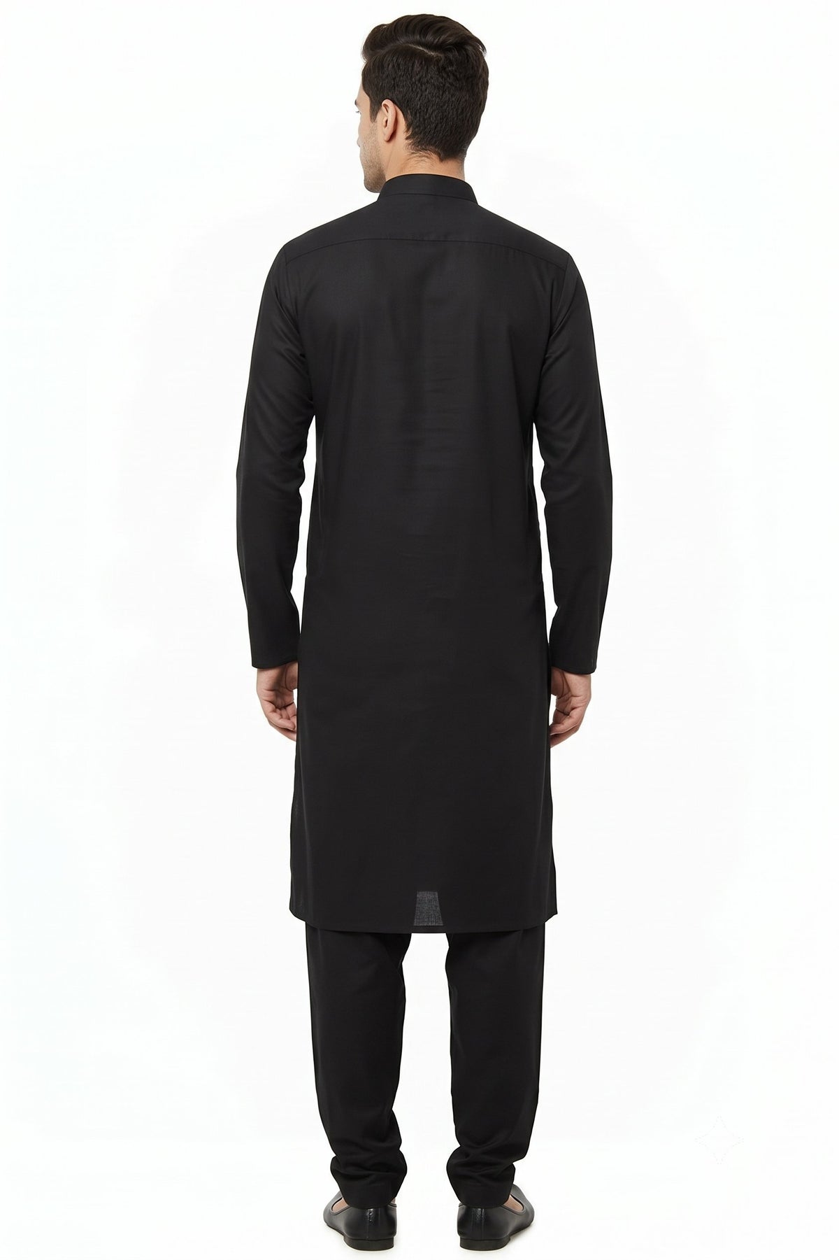 KPC1030 Black Kurta with Straight Pyjama