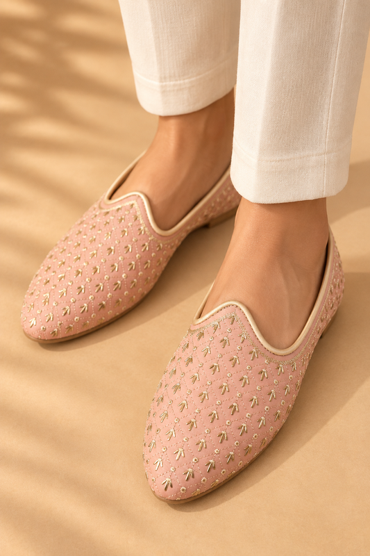 KPL0086 Rose Gold Jutti for Men