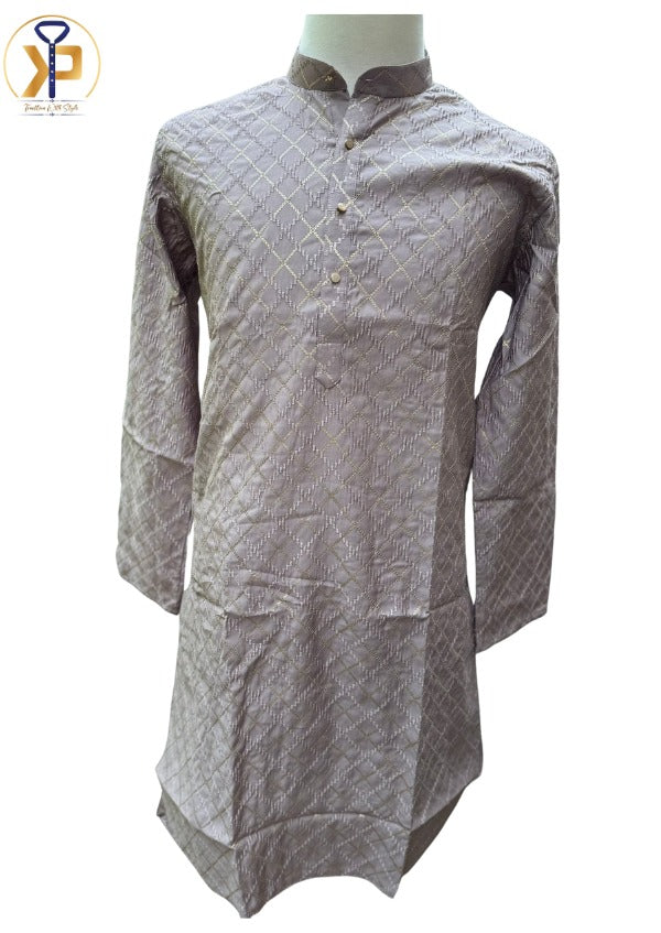 KPD1090 Designer Lavender Kurta Pyjama Set