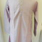 lilac kurta pyjama set for men