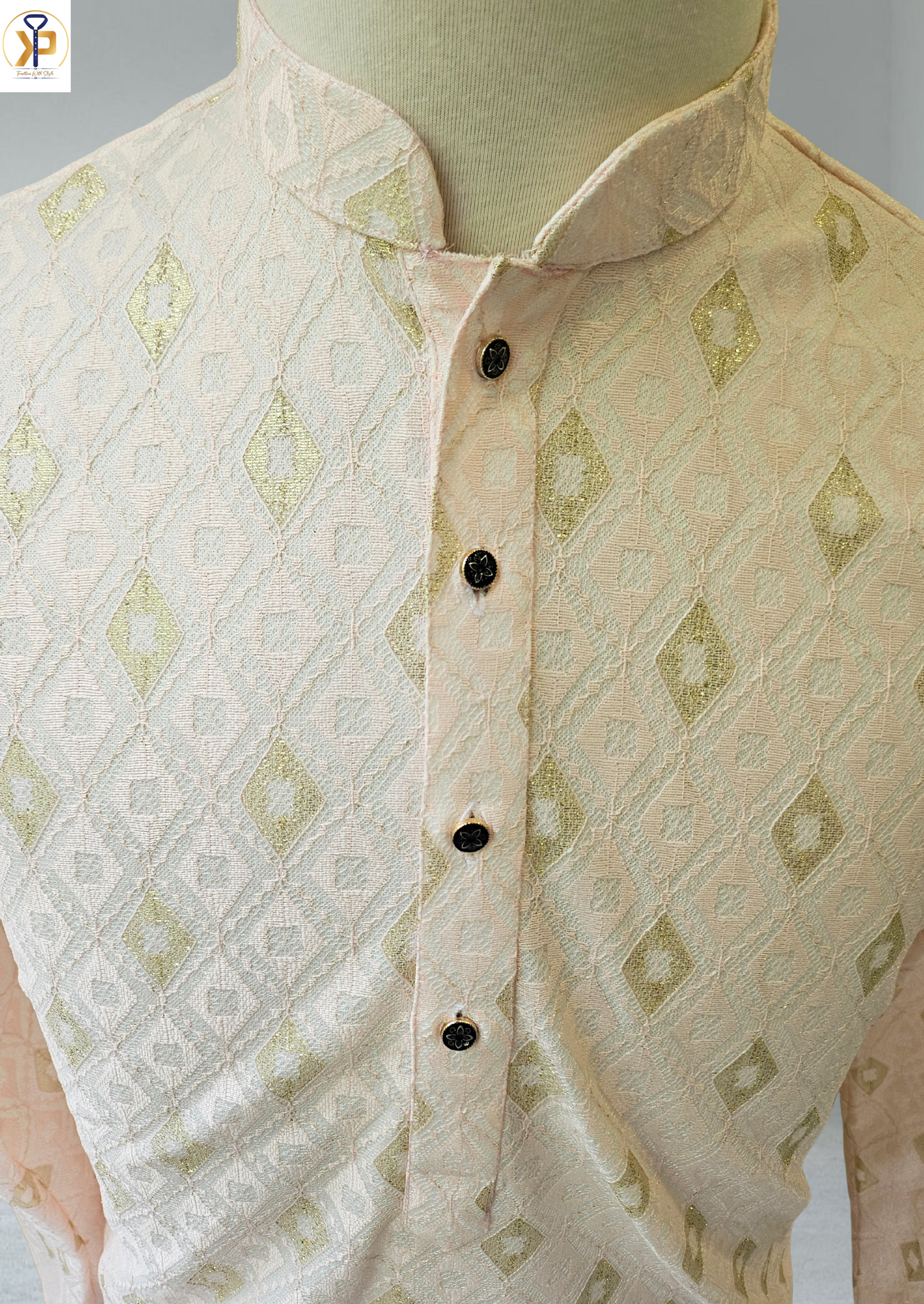 baby pink kurta pyjama 