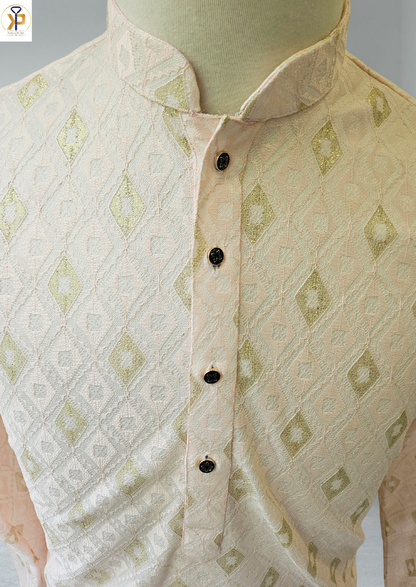 baby pink kurta pyjama 