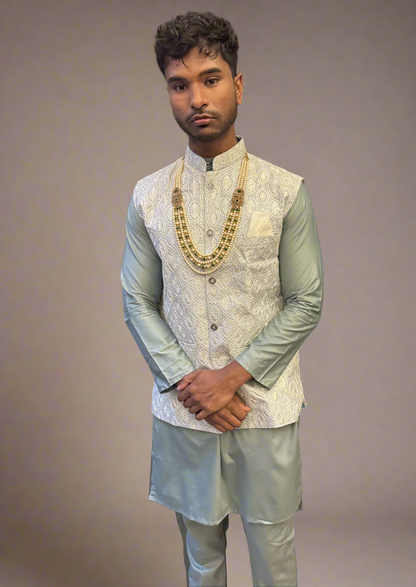 KPJ7059 Designer Nehru Jacket Set - Kurtapyjama.ca