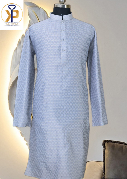 white plus size kurta pyjama