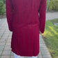 red kurta set for men