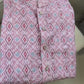 KPD5059 Chikankari Sequence Pink White Shade Kurta Pyjama Set