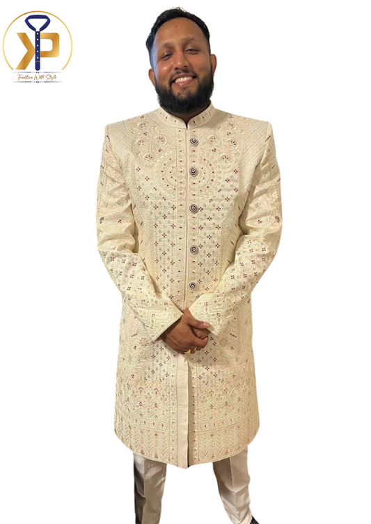 Men s Sherwani Wedding Wear For Groom In Canada Kurtapyjama